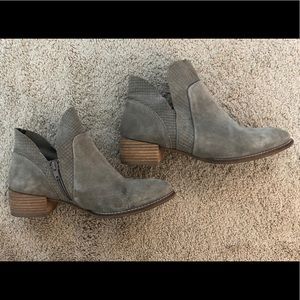 Split ankle booties